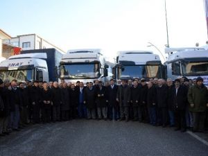 Kelkit’ten Halep’e 4 Tır Dolusu Yardım
