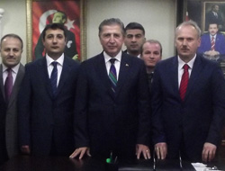 Toptan Merkez İlçeyi Ziyaret Etti