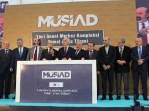 Şimşek, Müsiad’ın Temel Atma Törenine Katıldı