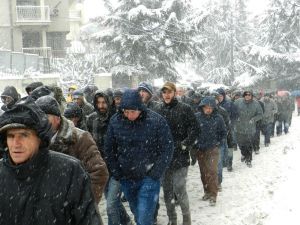 Fransa Büyükelçiliğine Yürüdüler
