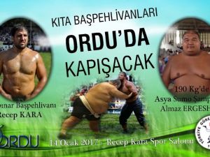 Recep Kara ’Asya Sumo Şampiyonu’yla Karşılaşacak