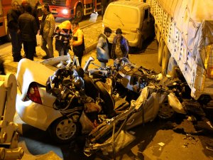 Bayburt'ta zincirleme trafik kazası: 3 ölü, 5 yaralı