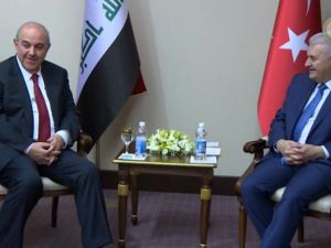 Yıldırım Irak Cumhurbaşkanı Yardımcısı İle Görüştü