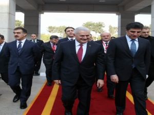 Başbakan Yıldırım Barzani İle Görüştü
