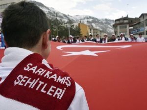Gümüşhane Sarıkamış Şehitleri İçin Yürüdü