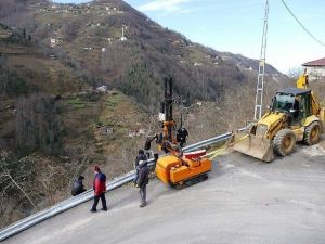 Trabzon Büyükşehir Belediyesi İl Genelindeki Çalışmalarını Sürdürüyor