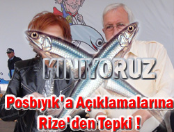 Posbıyık'a Rize'den Tepki !