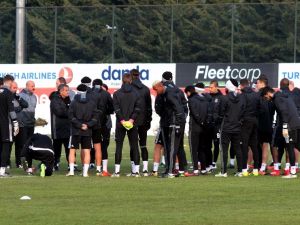 Beşiktaş İki Eksikle Çalıştı