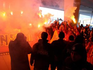 Galatasaray’a Coşkulu Karşılama