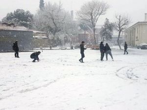Çorum’da Eğitime Kar Engeli