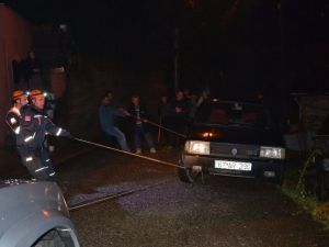İmece Usulü Şoför Kurtarma Operasyonu