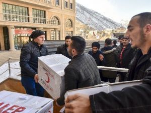 Gümüşhane’de Öğrencilerden Halep’e Yardım Kampanyası