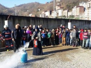 Büyükşehir Belediyesi’den Yangın Ve Kurtarma Eğitimi