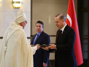 Erdoğan Fas Büyükelçisini Kabul Etti