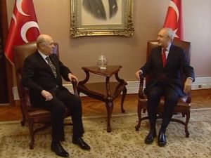Kılıçdaroğlu-bahçeli Görüşmesi Başladı
