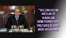 Tepe: Eczacılık Sağlık için önemli