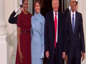 Trump Beyaz Saray’a Geldi