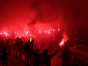 Galatasaray’a Coşkulu Karşılama