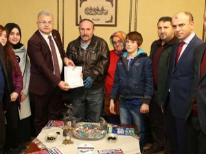 Rize Belediyesinden Kolu Kopan Belediye İşçisine Ev