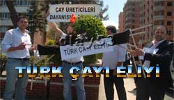 Çay Üreticilerinden Protesto
