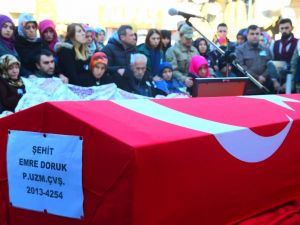 Fırat Kalkanı Şehidi Son Yolculuğuna Uğurlandı
