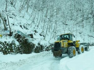 Trabzon’da Yüksek Kesimlerde Kapanan Yollar Açıldı