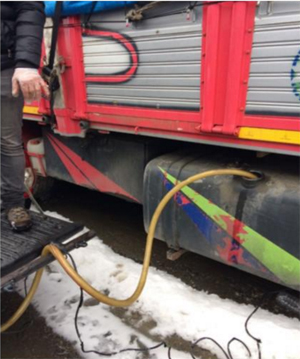 Rize’de Kaçak Mazot Operasyonu