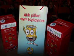 Rize'de Ödüllü Atık Pil Toplama Kampanyası