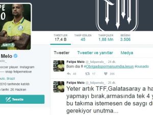 Melo Brezilya’dan Tff’yi Eleştirdi