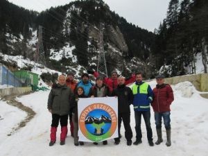 Giresun’da Gezginlerden ‘Kış Yürüyüşü’ Etkinlikleri