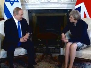 Netanyahu İngiliz Mevkidaşı May İle Görüştü