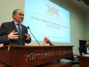 Bakan Özlü’den ’Teknoloji Üretimi’ Vurgusu