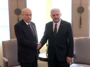 Yıldırım-bahçeli Görüşmesi Başladı