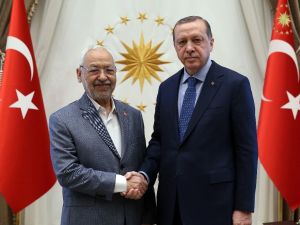 Cumhurbaşkanı Erdoğan Gannuşi’yle Görüştü