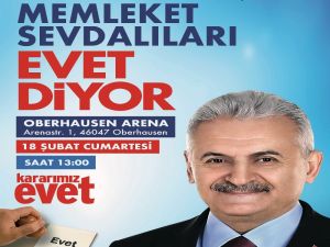 Başbakan Yıldırım Referandum İçin Almanya’ya Gidecek