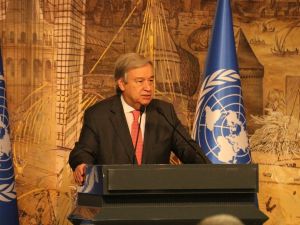 Guterres: “Türk Hükümeti Ve Türk Halkına Müteşekkirim”