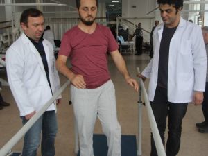 Yürüyemez Denilen Genci Bir Ayda Yürüttü