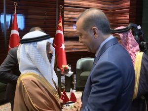 Cumhurbaşkanı Erdoğan, Bahreyn Başbakanı İle Görüştü