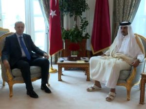 Cumhurbaşkanı Erdoğan, Katar Emiri İle Görüştü