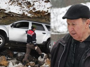 Dereye Uçan Araçtan Yara Almadan Kurtuldu