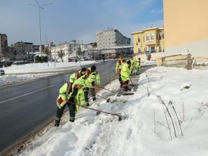 Trabzon’da Kar Mücadelesi Çalışmaları Sürdürülüyor