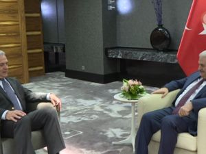 Başbakan Yıldırım Avramopulos’u Kabul Etti