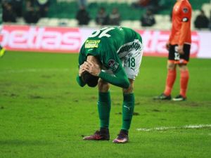 Bursaspor 360 Dakikada 5 İsabetli Şut Çekti
