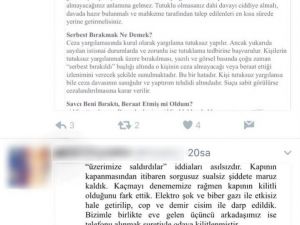 Trabzon’da Darp Edilen Kızlardan Açıklama