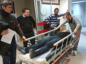 Çarpışan Motosikletliler Askerlik Arkadaşı Çıktı