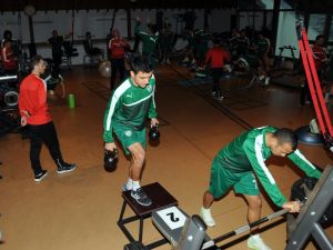 Timsah Salonda Kondisyon Çalıştı