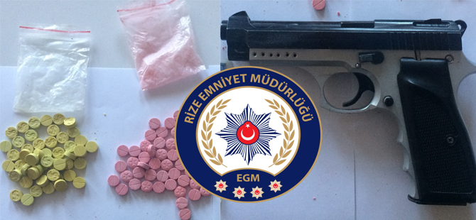 Rize'de Aranan Şahıslara Yönelik Operasyon: 59 Kişi Yakalandı