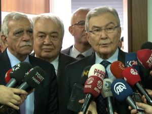 Deniz Baykal Ahmet Türk’ü Konuk Etti