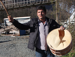 Rize'de Davullu Eylem