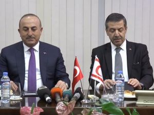 Başbakan Özgürgün Bakan Çavuşoğlu’nu Kabul Etti